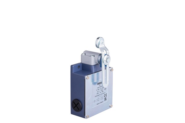 L54 Metal Gövde 18 mm Metal Ayarlanabilir Kollu Makara Ani Hareketli 2* (1NC+1NO ) Sınır Şalter